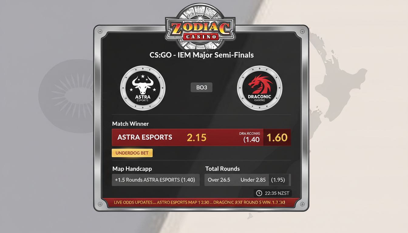 Image alt: e-sports odds screen highlighting value in map handicaps